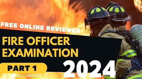 fire officer examination reviewer